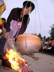 Rice cooking competition