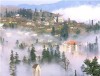Sapa, the fanciful town in fog